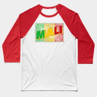 Mali Vintage style retro souvenir Baseball T-Shirt